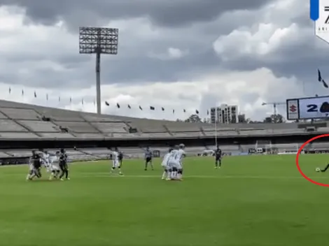 Con este golazo de Ángel Sepúlveda, Querétaro iguala el encuentro ante Pumas