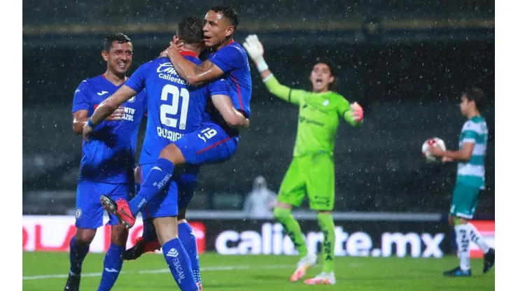 Cruz Azul superó a Santos Laguna. (Getty)