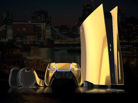 Si, es real: producirán una serie limitada de PS5 bañada en oro de 24 Kilates