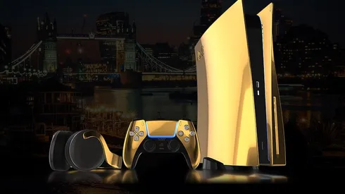 Si, es real: producirán una serie limitada de PS5 bañada en oro de 24 Kilates