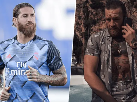 Sergio Ramos invitó a Conor McGregor a entrenar con Real Madrid