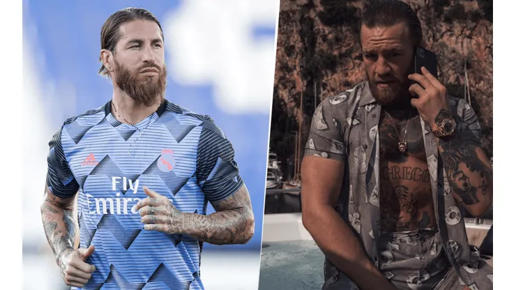 Sergio Ramos invitó a Conor McGregor a entrenar con Real Madrid