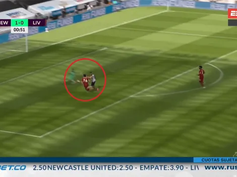 Newcastle madrugó al Liverpool y se puso en ventaja antes del primer minuto