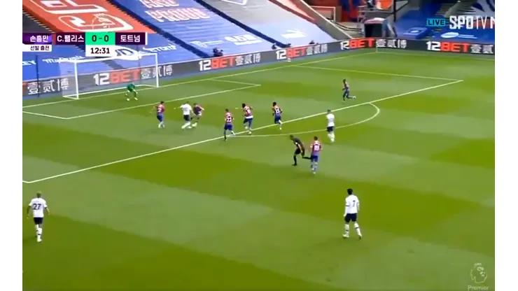 Adentro del área no falla: Kane puso en ventaja al Tottenham