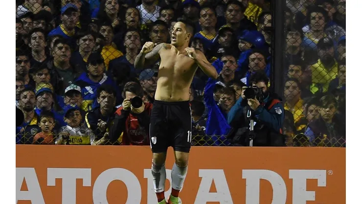 Foto de Sebastián Driussi, ex-River.