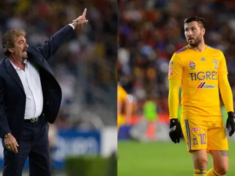 La Volpe no paró de tirarle flores a Gignac