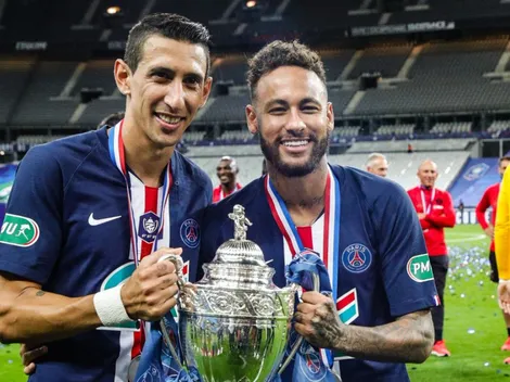 La historia de Neymar en modo Dios: con anteojos de sol y la Copa de Francia