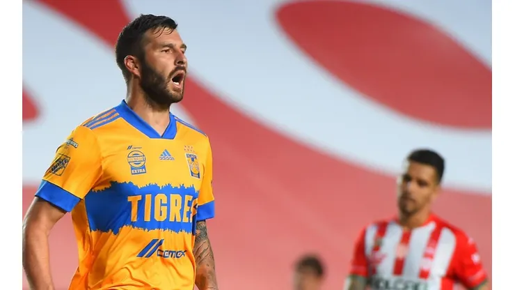 André-Pierre Gignac marcó dos goles para Tigres UANL. (Getty)