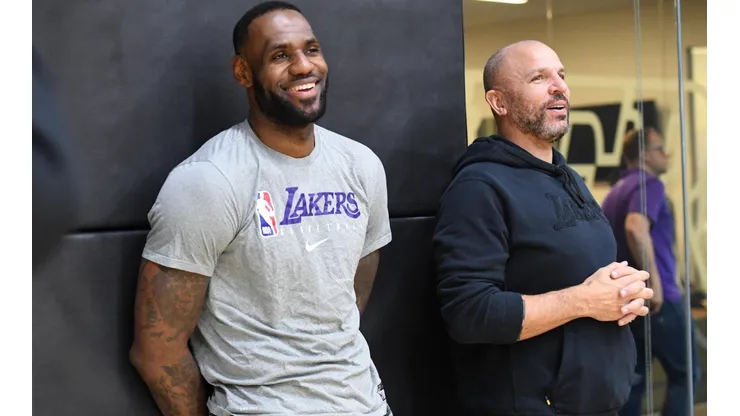 LeBron James y Jason Kidd (Getty)