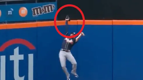 Ender Inciarte, jardinero de los Braves (Captura de pantalla)