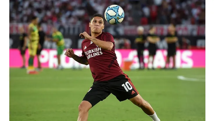 Foto de Juan Fernando Quintero, volante de River.