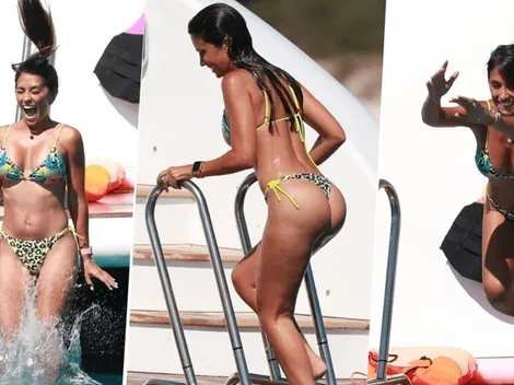 Es perfecta, Leo: las fotos de Antonella Roccuzzo en Ibiza