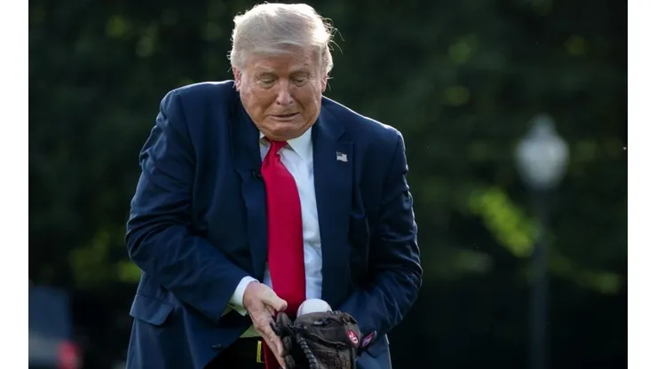 Trump "lanzará" para los Yankees