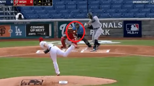 Jonrón de Giancarlo Stanton (captura de pantalla)