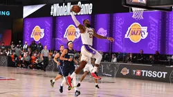 LeBron James, estrella de Los Angeles Lakers (Getty)