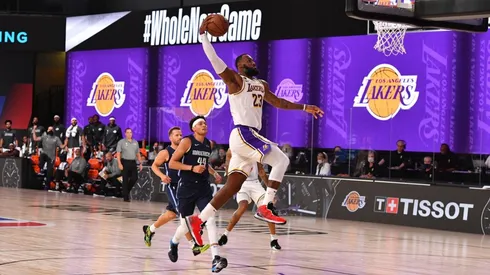 LeBron James, estrella de Los Angeles Lakers (Getty)