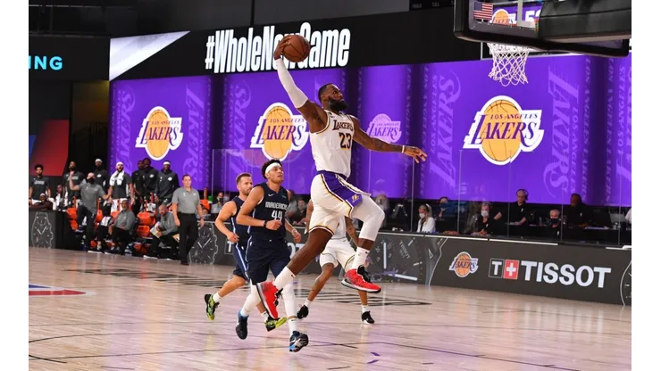 LeBron James, estrella de Los Angeles Lakers (Getty)