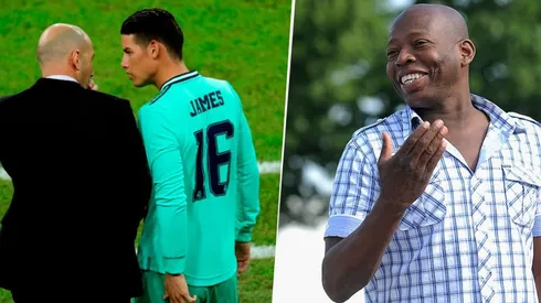 "Quédese en el Real Madrid", el insólito consejo del 'Tino' Asprilla a James