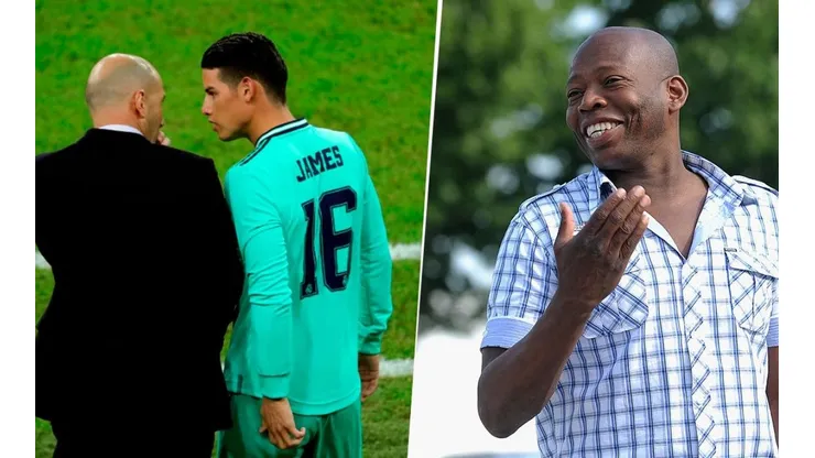 "Quédese en el Real Madrid", el insólito consejo del 'Tino' Asprilla a James