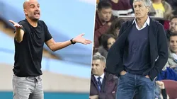 El City y el Barcelona estarían trabajando en un posible intercambio de defensores (Fotos: Getty)