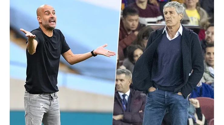 El City y el Barcelona estarían trabajando en un posible intercambio de defensores (Fotos: Getty)