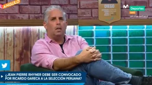 Diego Rebagliati es panelista en Al Ángulo.