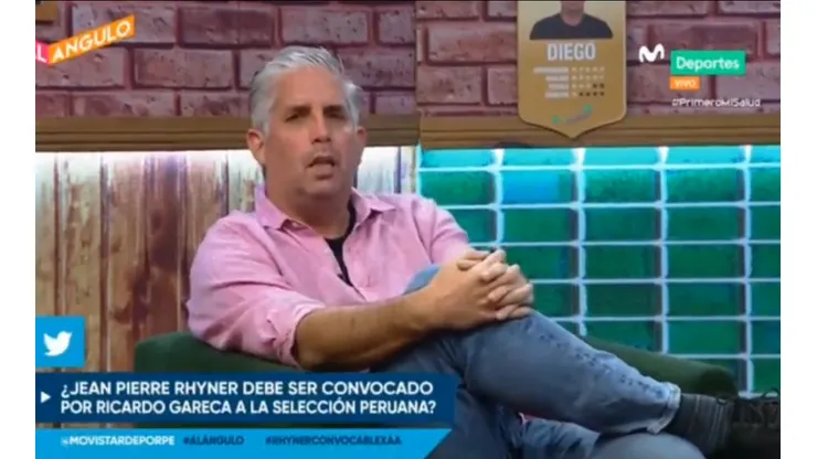 Diego Rebagliati es panelista en Al Ángulo.