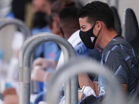 La puerta del Atlético está abierta para James: "Si viene, es bienvenido"