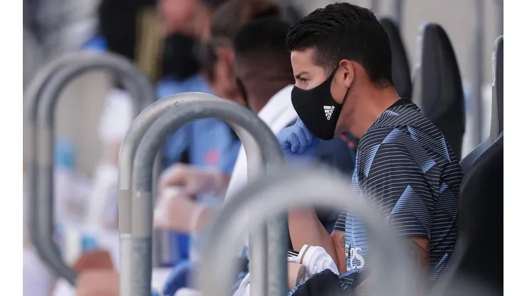 La puerta del Atlético está abierta para James: "Si viene, es bienvenido"