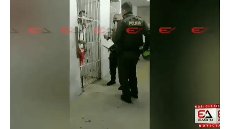 Capturaron a jugador de Junior y pasó la noche en una estación de Policía
