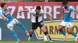 Bajo una lluvia de penales, Parma sorprendió y le ganó 2 a 1 al Napoli