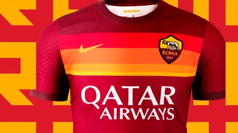 Fuego puro: la nueva casaca de la Roma es una locura