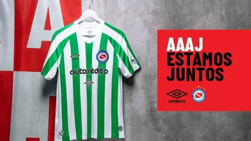 Por qué Argentinos Juniors tendrá una camiseta igual a la de Banfield