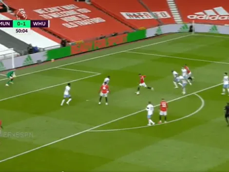Manchester United hizo una jugada perfecta para empatarle al West Ham