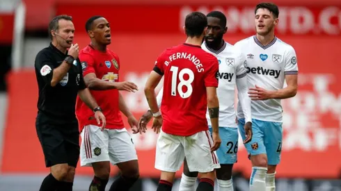 Manchester United empató ante West Ham y sigue soñando con la Champions