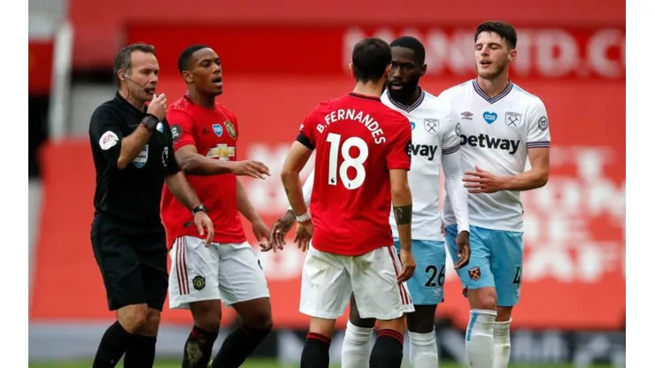 Manchester United empató ante West Ham y sigue soñando con la Champions
