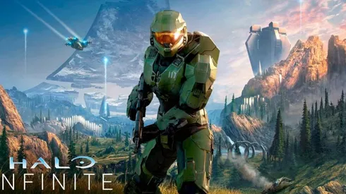 Con este arte, Xbox anunció el estreno oficial del primer 'gameplay' para Halo: Infinite