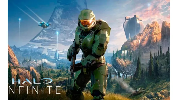Con este arte, Xbox anunció el estreno oficial del primer 'gameplay' para Halo: Infinite