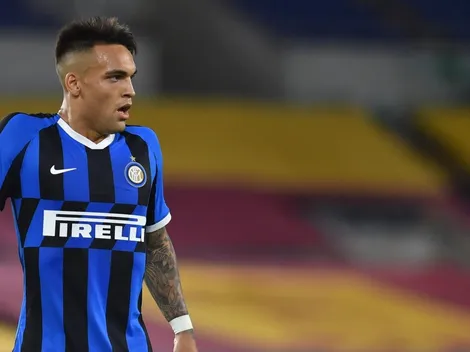 Lautaro a los hinchas del Inter: "Siempre trato de dar el 110%"