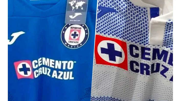 Las playeras de Cruz Azul para el torneo Guard1anes 2020 se filtraron este martes en redes sociales. (Twitter)