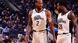 Kawhi Leonard y Patrick Beverley (Getty)
