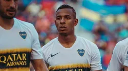 Sebastián Villa, jugador colombiano de Boca Juniors en Argentina.