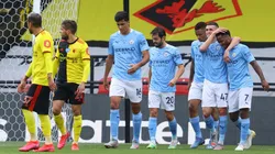 Manchester City se olvidó de la derrota ante Arsenal goleando al Watford