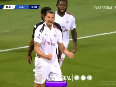 Zlatan, inoxidable: palomita letal para poner arriba a Milan ante Sassuolo