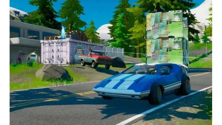 Fortnite se prepara para recibir el uso de los coches.