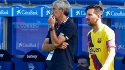 Foto de Lionel Messi, jugador de Barcelona.