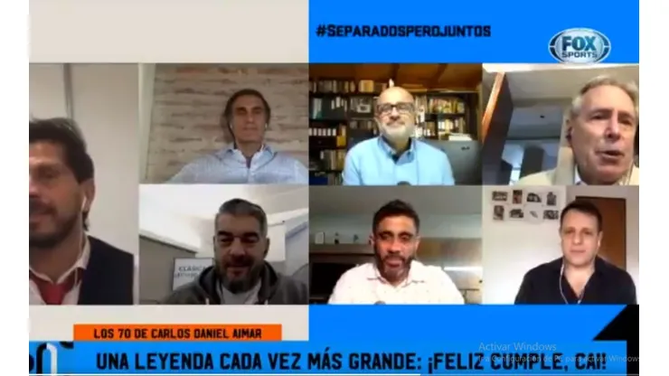 Nunca lo vimos así: el Cai Aimar lloró en pleno programa de 90 Minutos