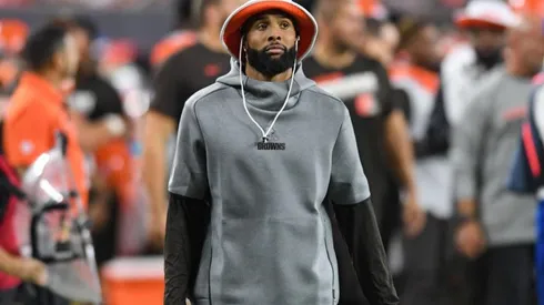 Odell Beckham Jr. en la pretemporada 2019 (Getty Images)
