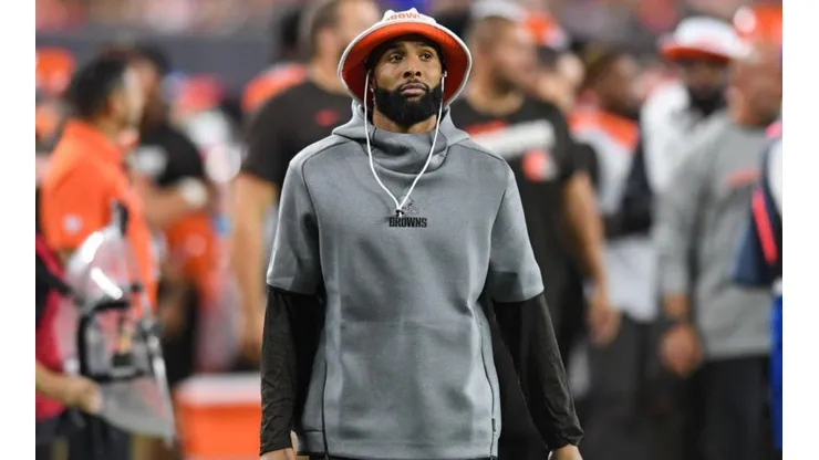 Odell Beckham Jr. en la pretemporada 2019 (Getty Images)