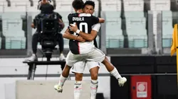 El festejo entre Cristiano Ronaldo y Paulo Dybala.